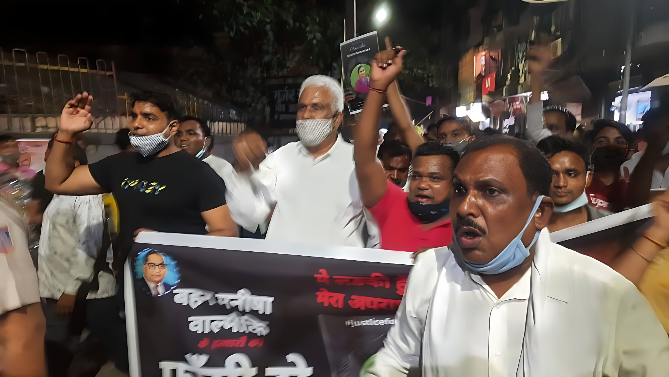 Protest for Bahan Manisha