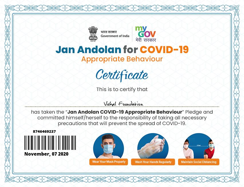 Jan Andolan for COVID-19